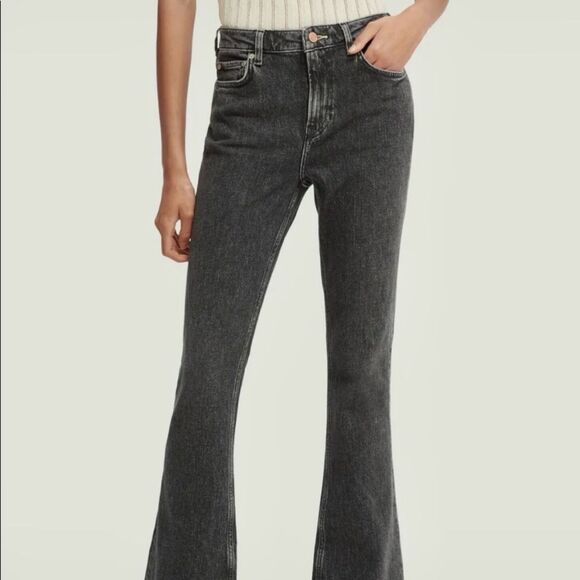 Scotch & Soda The Charm High-rise Flare Jeans 31x32 - Picture 2 of 16